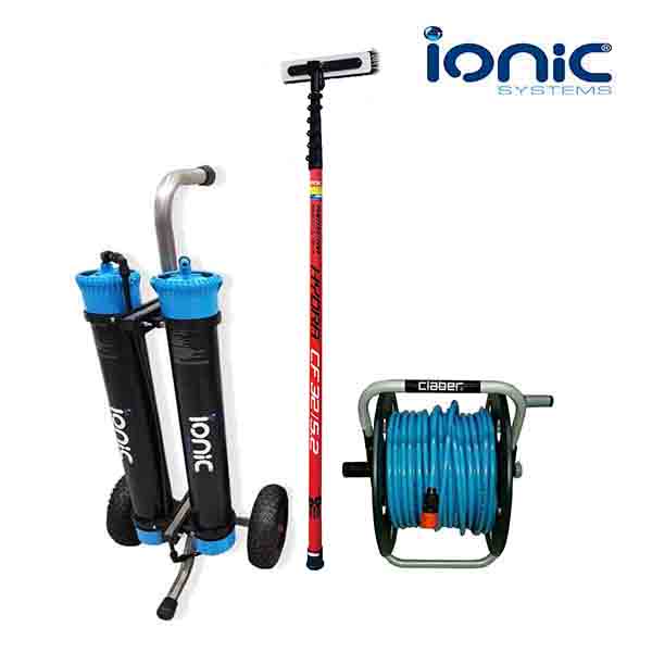 DI Resin Window Cleaning Kit (Ionic Double Various Sizes) Blue